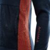 Aclima-WarmWool Hood Genser Herre Blå-Oransje-101727-Sporten Bagn-2