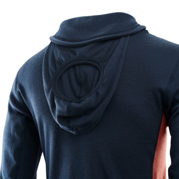 Aclima-WarmWool Hood Genser Herre Blå-Oransje-101727-Sporten Bagn-5