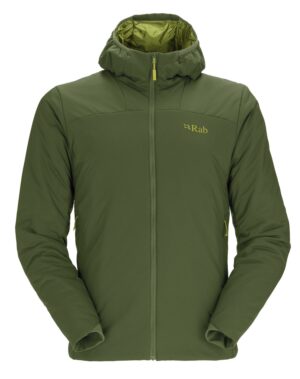 Rab-Xenair Alpine Light Jakke m-hette Herre Grønn-QIP-01-Sporten Bagn-1