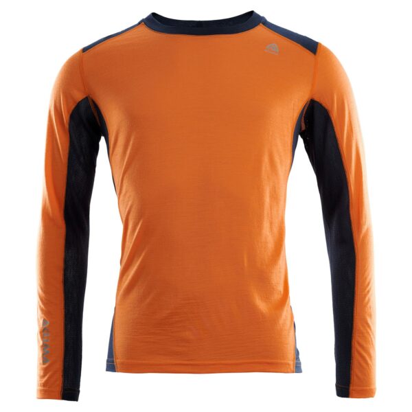 Aclima-LightWool Sports Trøye Herre Oransje-104772-Sporten Bagn-4