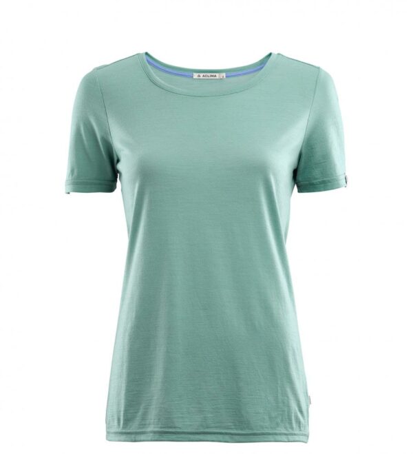 Aclima-LightWool T-skjorte Dame Turkis-103105-Sporten Bagn-1