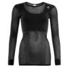 Aclima-WoolNet Crew Neck Trøye Dame Sort-101628-Sporten Bagn-6