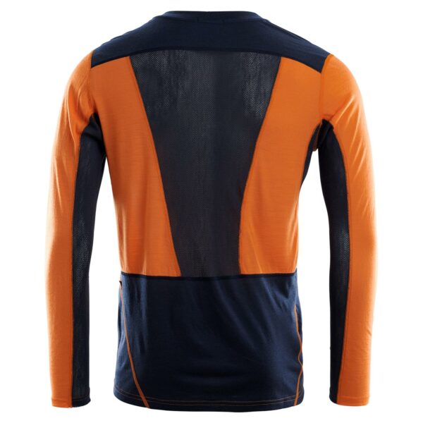 Aclima-LightWool Sports Trøye Herre Oransje-104772-Sporten Bagn-2