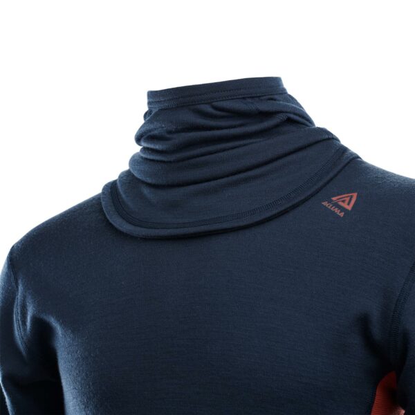 Aclima-WarmWool Hood Genser Herre Blå-Oransje-101727-Sporten Bagn-6