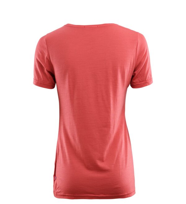 Aclima-LightWool T-skjorte dame Rød-103105-Sporten Bagn-2