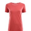Aclima-LightWool T-skjorte dame Rød-103105-Sporten Bagn-1