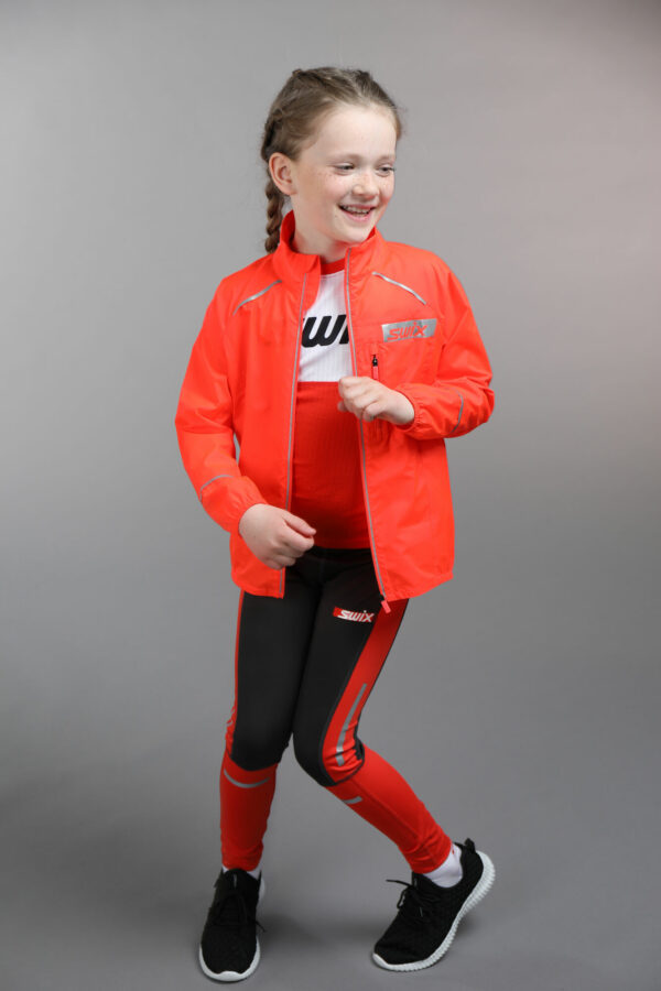 Swix-Carbon Tights Junior SortRød-32262-Sporten Bagn-4