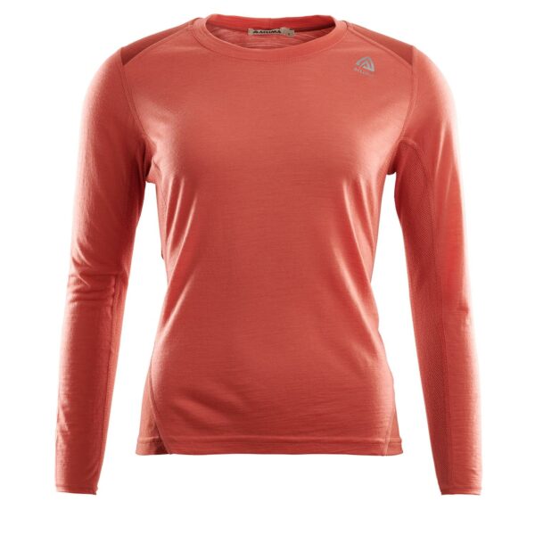 Aclima-LightWool Sports Trøye Dame Oransje-104675-Sporten Bagn-1