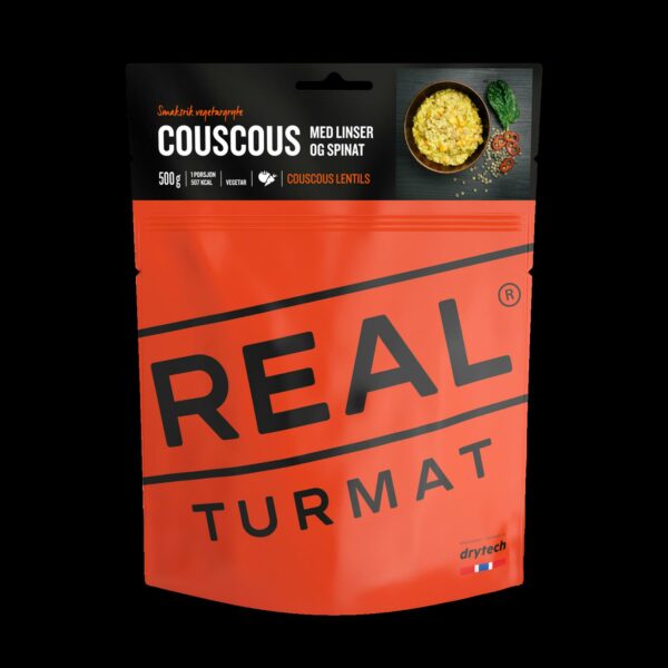 Real Turmat-Couscous med linser og lime 500 gr-5225-Sporten Bagn-3