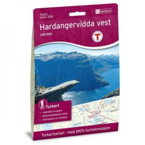 Nordeca-Hardangervidda vest 1:50 000-N2659-Sporten Bagn-1