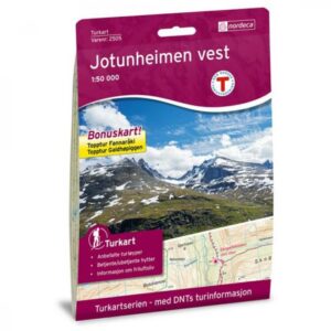 Nordeca-Jotunheimen vest 1:50 000-N2505-Sporten Bagn-1