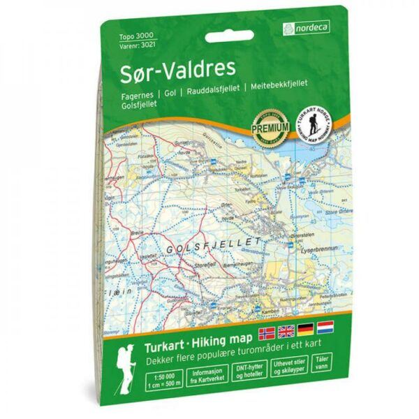 Nordeca-Sør-Valdres 1:50 000-N3021-Sporten Bagn-1