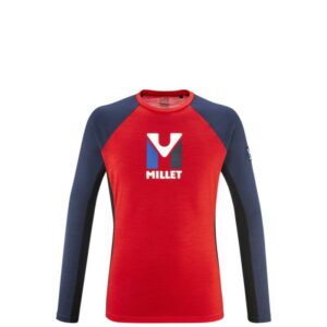 MILLET-MILLET TRILOGY WOOL TS LS M ROGUE-NOIR--Sporten Bagn-1