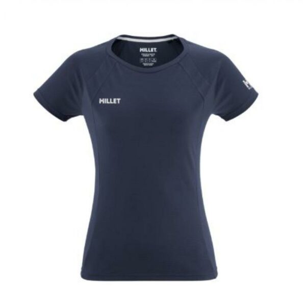 MILLET-Millet Fusion T-skjorte SS Dame Marine--Sporten Bagn-1