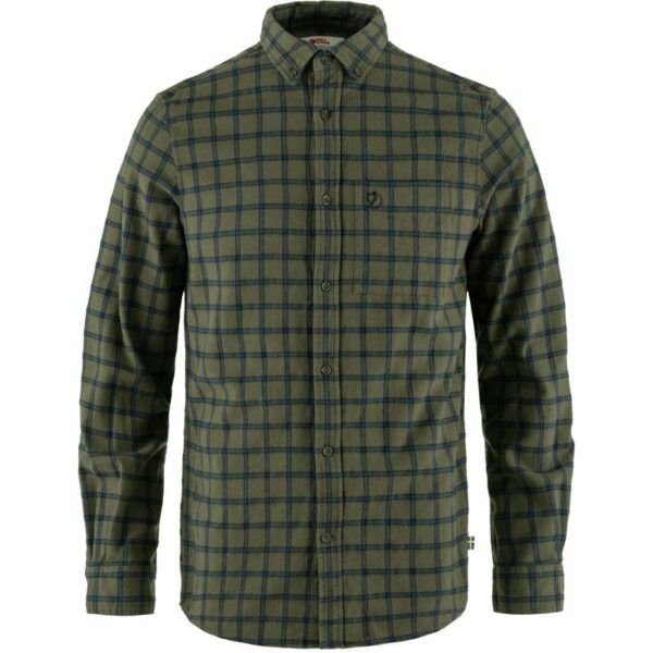 Fjällräven-Fjällräven ÖVik Flannel Shirt M-F82979-Sporten Bagn-1