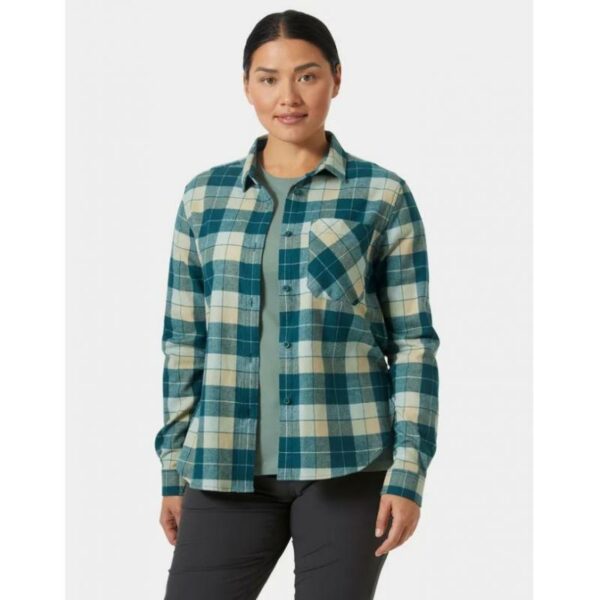 Helly Hansen Lokka Organic Flannel Ls Sht Dame