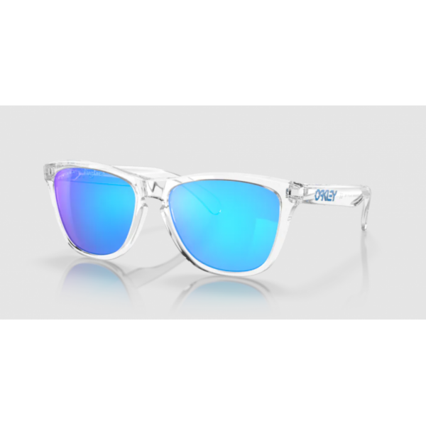 Oakley Frogskins Crystal Clear Prizm Sapphire Iridium