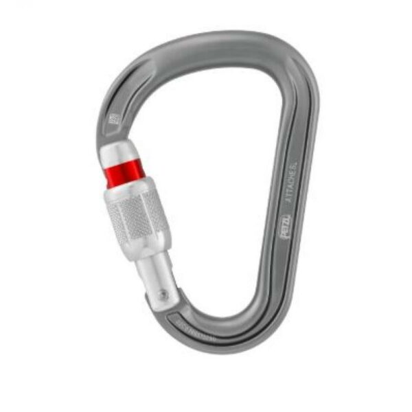 Petzl Attache Screw-Lock Grå